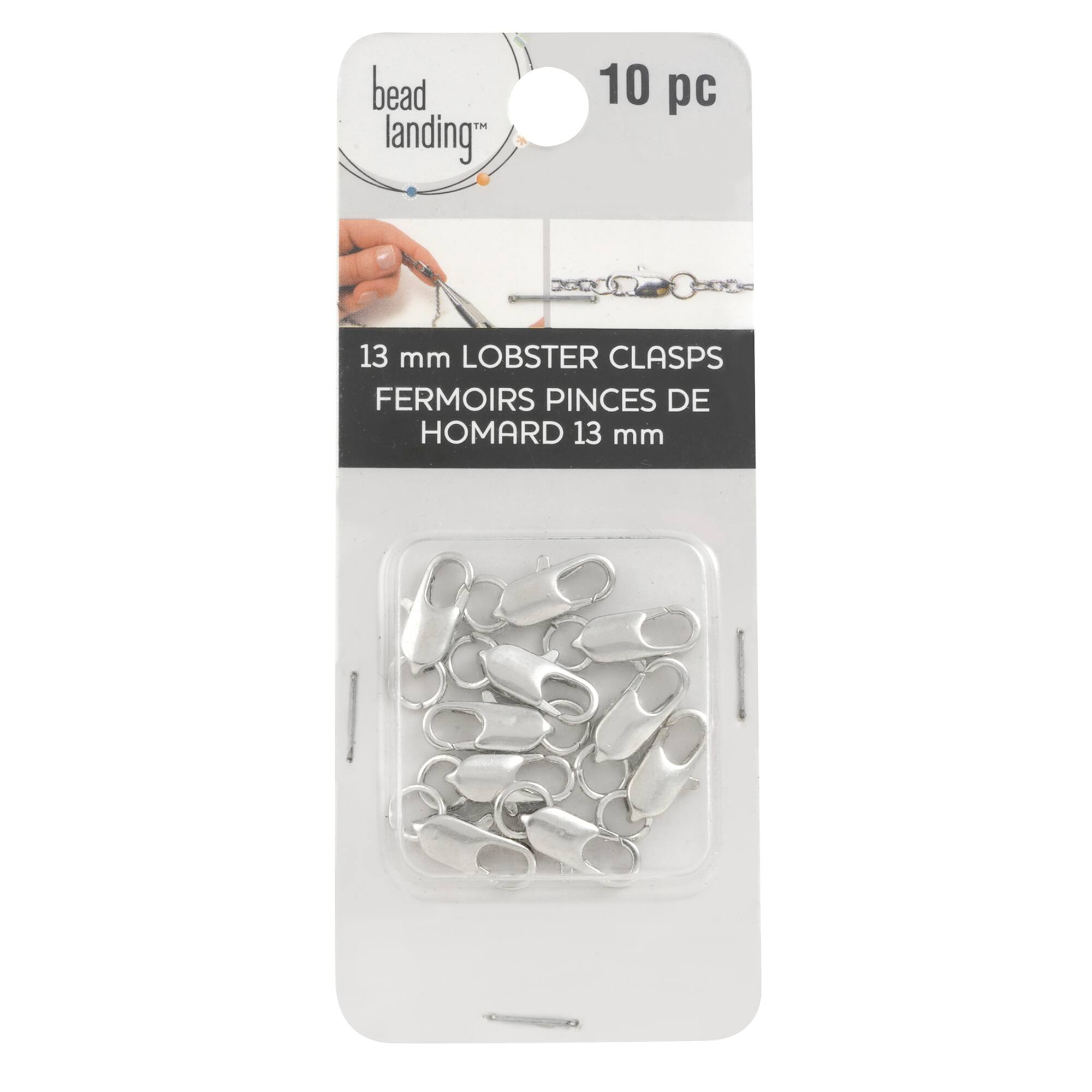 Bead Landing™ Rectangle Lobster Clasp